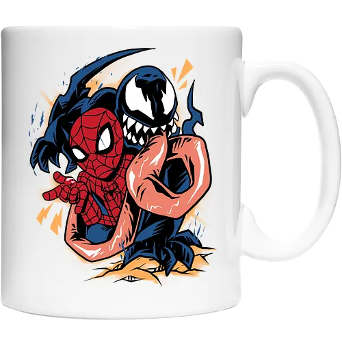 partner in crime - superhero, vigilante, Superhero, Symbiote, carnage, symbiote - Cup