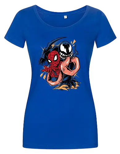 partner in crime - superhero, vigilante, Superhero, Symbiote, carnage, symbiote - Women T-Shirt