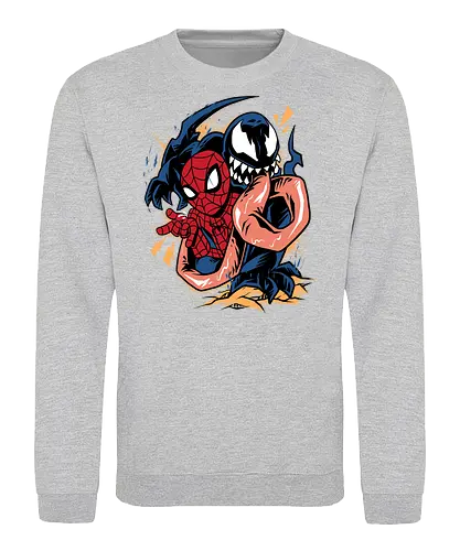 partner in crime - superhero, vigilante, Superhero, Symbiote, carnage, symbiote - Sweatshirt