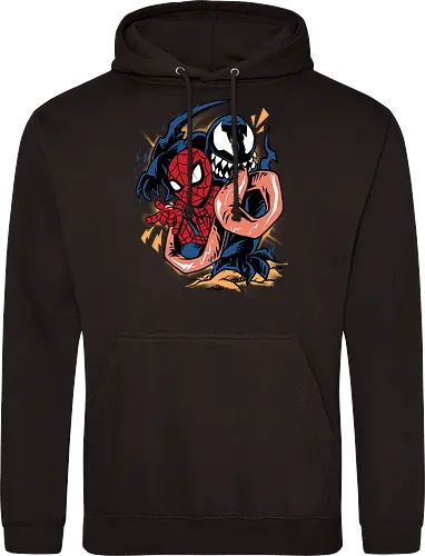partner in crime - superhero, vigilante, Superhero, Symbiote, carnage, symbiote - Standard Hoodie