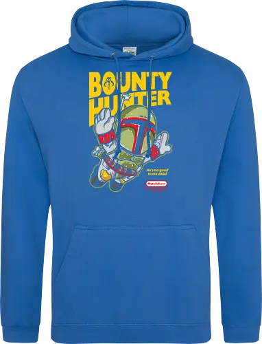 super hunter - Space Opera, Bounty Hunter, movie, mashup, gaming, parody, mario bros - Standard Hoodie