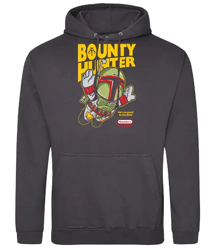super hunter - Space Opera, Bounty Hunter, movie, mashup, gaming, parody, mario bros - Standard Hoodie