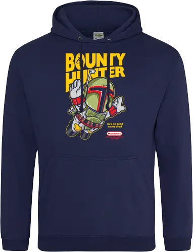 super hunter - Space Opera, Bounty Hunter, movie, mashup, gaming, parody, mario bros - Standard Hoodie