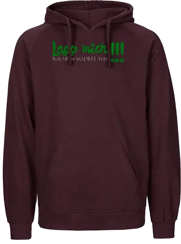 Buffkit - Lass mich - Fairtrade Hoodie