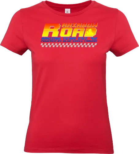 Rainbow Road Racing - Rainbow Road, Mario Kart - Standard T-Shirt (Women)