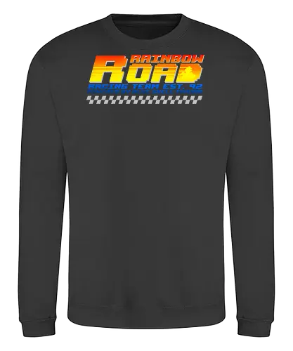 Rainbow Road Racing - Rainbow Road, Mario Kart - Sweatshirt