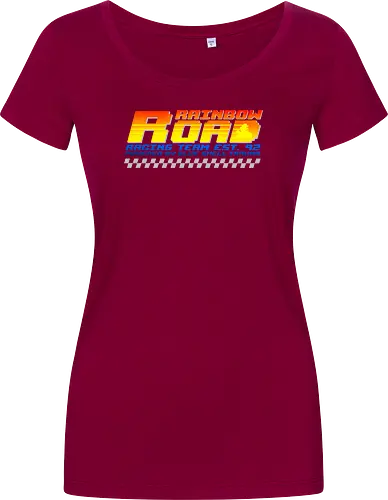 Rainbow Road Racing - Rainbow Road, Mario Kart - Women T-Shirt