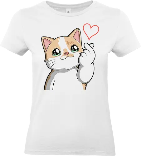 fromMilowwithLove - Smilow, Twitch, Streamer, Katze, Chaos, Liebe, Herz - Standard T-Shirt (Women)