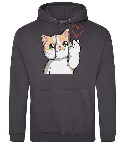 fromMilowwithLove - Smilow, Twitch, Streamer, Katze, Chaos, Liebe, Herz - Standard Hoodie