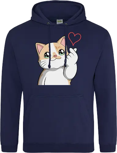 fromMilowwithLove - Smilow, Twitch, Streamer, Katze, Chaos, Liebe, Herz - Standard Hoodie