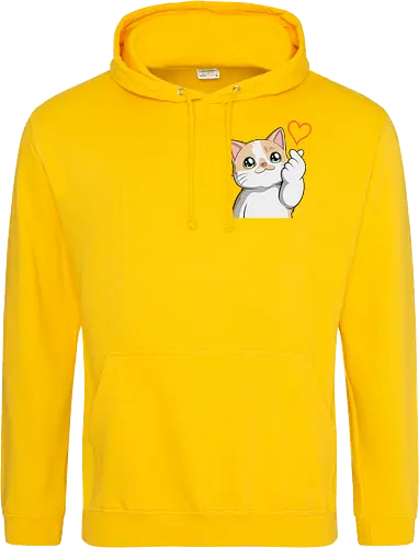 fromMilowwithLove-pocket - Smilow, Twitch, Streamer, Katze, Chaos, Liebe, Herz - Standard Hoodie