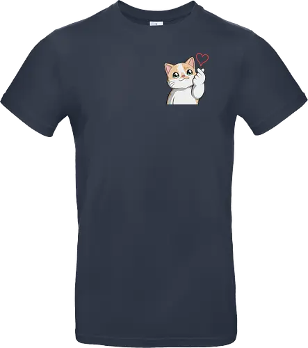 fromMilowwithLove-pocket - Smilow, Twitch, Streamer, Katze, Chaos, Liebe, Herz - Standard T-Shirt