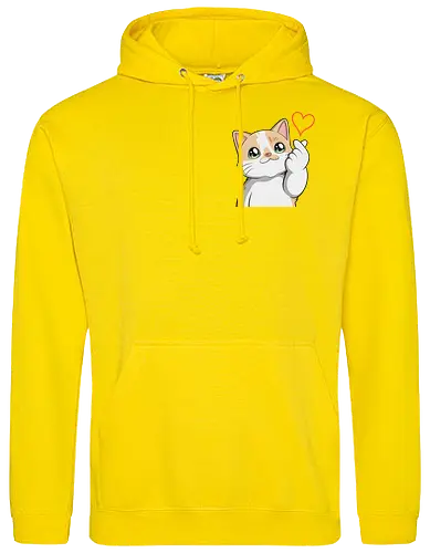 fromMilowwithLove-pocket - Smilow, Twitch, Streamer, Katze, Chaos, Liebe, Herz - Standard Hoodie