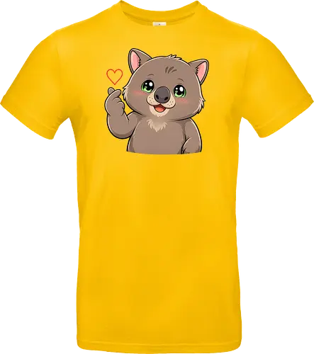 fromWolimswithLove - Smilow, Wolims, Twitch, Streamer, Katze, Chaos, Liebe, Herz - Standard T-Shirt