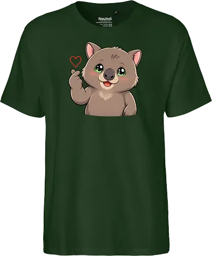 fromWolimswithLove - Smilow, Wolims, Twitch, Streamer, Katze, Chaos, Liebe, Herz - Fairtrade T-Shirt