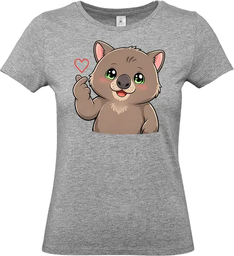 fromWolimswithLove - Smilow, Wolims, Twitch, Streamer, Katze, Chaos, Liebe, Herz - Standard T-Shirt (Women)