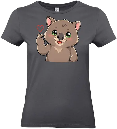 fromWolimswithLove - Smilow, Wolims, Twitch, Streamer, Katze, Chaos, Liebe, Herz - Standard T-Shirt (Women)
