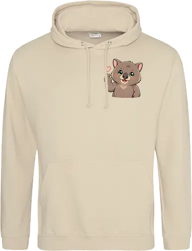fromWolimswithLove-pocket - Smilow, Wolims, Twitch, Streamer, Katze, Chaos, Liebe, Herz - Standard Hoodie