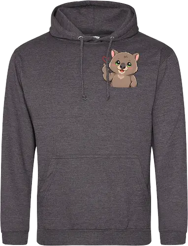 fromWolimswithLove-pocket - Smilow, Wolims, Twitch, Streamer, Katze, Chaos, Liebe, Herz - Standard Hoodie