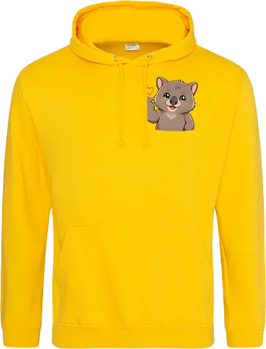 fromWolimswithLove-pocket - Smilow, Wolims, Twitch, Streamer, Katze, Chaos, Liebe, Herz - Standard Hoodie