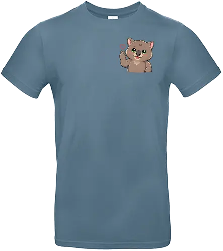 fromWolimswithLove-pocket - Smilow, Wolims, Twitch, Streamer, Katze, Chaos, Liebe, Herz - Standard T-Shirt