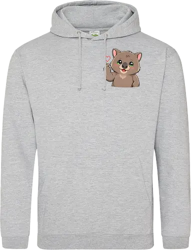 fromWolimswithLove-pocket - Smilow, Wolims, Twitch, Streamer, Katze, Chaos, Liebe, Herz - Standard Hoodie