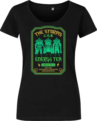 The Storms Energy Tea - big trouble in little china, 80s, 80s movies, cult movies, geek, green tea, jack burton, lo pan, martial arts, matcha, nerd, nostalgia, retro, tea drinker, vintage - Women T-Shirt
