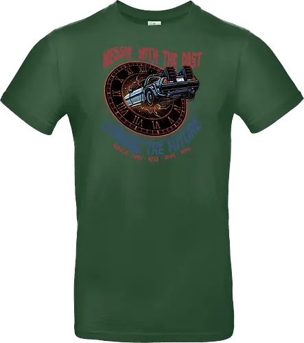Mess with the past change the future - Movie, film, classic movie, time travel, family, sci-fi, comedy, future - Standard T-Shirt