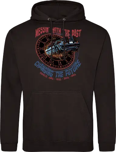 Mess with the past change the future - Movie, film, classic movie, time travel, family, sci-fi, comedy, future - Standard Hoodie