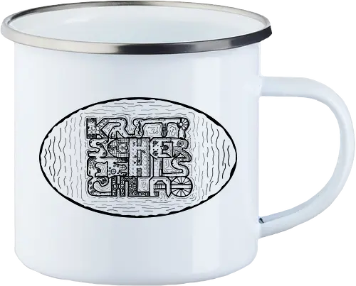 KritischerFehlschlag-Dungeon - kritischer fehlschlag, Dungeon, kflogo, rollenspiel, pnp - Enamel Mug