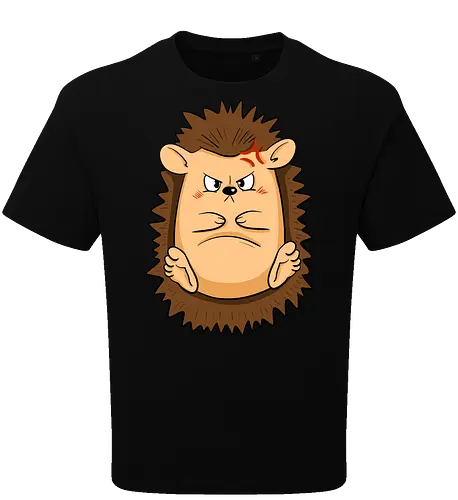 Grumpy Igel - Grumpy, Igel, Comic, Hedgehog - Oversize T-Shirt