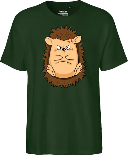 Grumpy Igel - Grumpy, Igel, Comic, Hedgehog - Fairtrade T-Shirt