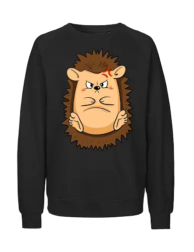 Grumpy Igel - Grumpy, Igel, Comic, Hedgehog - Fairtrade Sweatshirt