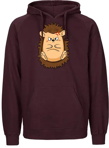 Grumpy Igel - Grumpy, Igel, Comic, Hedgehog - Fairtrade Hoodie