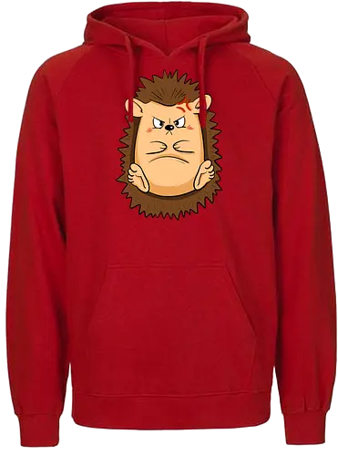 Grumpy Igel - Grumpy, Igel, Comic, Hedgehog - Fairtrade Hoodie