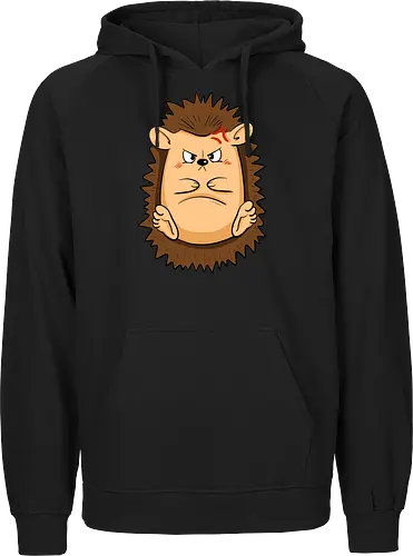 Grumpy Igel - Grumpy, Igel, Comic, Hedgehog - Fairtrade Hoodie