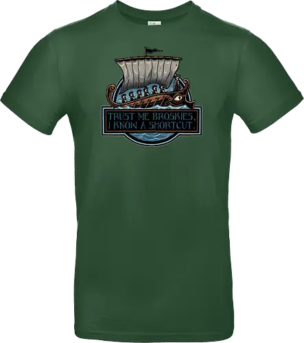 Shortcut took 10 years - Movie, film, myth, adventure, poem, action, fantasy, mythic, funny, humor - Standard T-Shirt