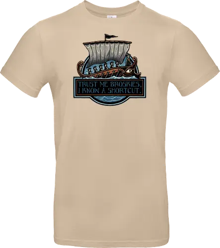 Shortcut took 10 years - Movie, film, myth, adventure, poem, action, fantasy, mythic, funny, humor - Standard T-Shirt