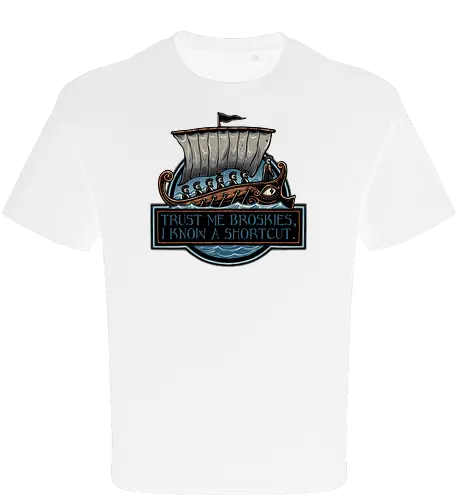 Shortcut took 10 years - Movie, film, myth, adventure, poem, action, fantasy, mythic, funny, humor - Oversize T-Shirt