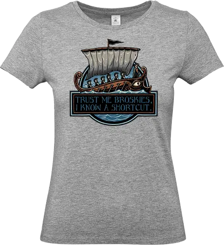 Shortcut took 10 years - Movie, film, myth, adventure, poem, action, fantasy, mythic, funny, humor - Standard T-Shirt (Women)