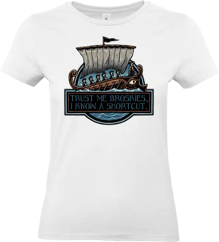 Shortcut took 10 years - Movie, film, myth, adventure, poem, action, fantasy, mythic, funny, humor - Standard T-Shirt (Women)