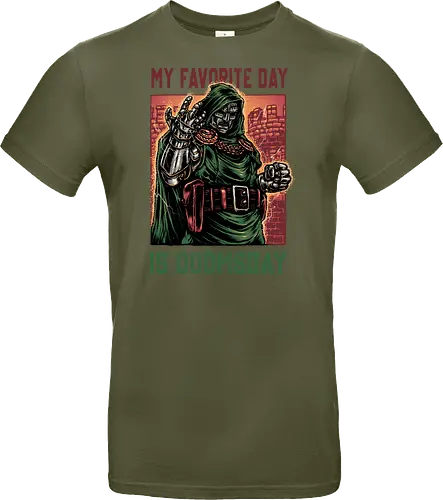 My Favorite Day is Doomsday - Movie, film, comics, sci-fi, science fiction, action, character, super villain - Standard T-Shirt