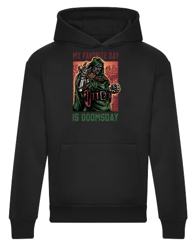My Favorite Day is Doomsday - Movie, film, comics, sci-fi, science fiction, action, character, super villain - Heavyweight Hoodie