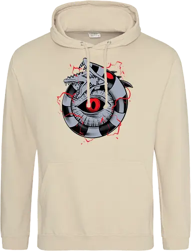 hell ouroboros - Demon, ouroboros, creature, alleyeseeing, snakes, serpent, redeyes, timburton, illuminati - Standard Hoodie