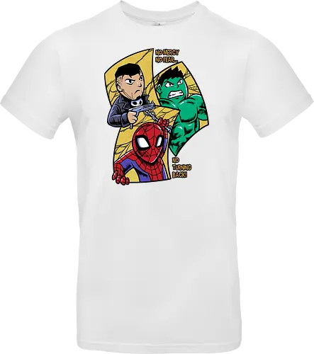 no turning back - Superhero, Superhero, Superhero, superhero, antihero, cool, chibi, cartoon - Standard T-Shirt