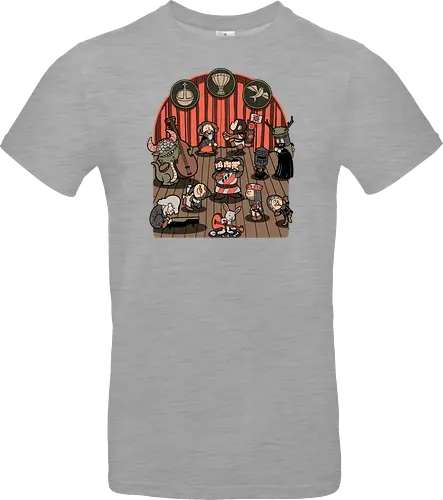 British Comedy Dance - Holy Grail, king arthur, classic, classic movie, movie, movies, comedy, british, british comedy, fun, funny, Music, Dance, white rabbit. Tv Show, Mashup, Adventure, Fantasy, adventure, Meme, Memes, Internet, Ghost, black knight - Standard T-Shirt