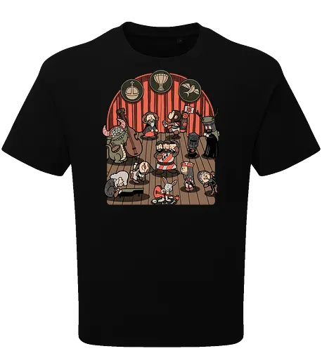British Comedy Dance - Holy Grail, king arthur, classic, classic movie, movie, movies, comedy, british, british comedy, fun, funny, Music, Dance, white rabbit. Tv Show, Mashup, Adventure, Fantasy, adventure, Meme, Memes, Internet, Ghost, black knight - Oversize T-Shirt