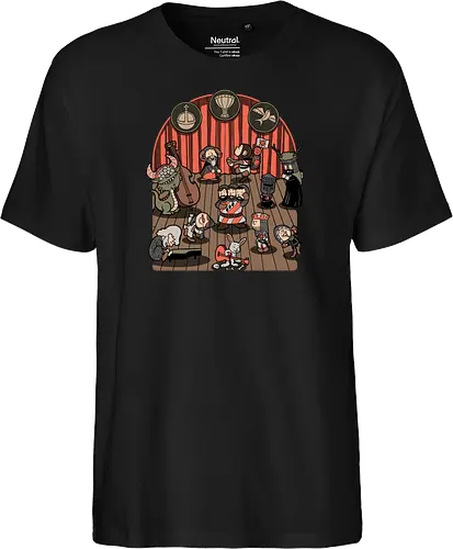 British Comedy Dance - Holy Grail, king arthur, classic, classic movie, movie, movies, comedy, british, british comedy, fun, funny, Music, Dance, white rabbit. Tv Show, Mashup, Adventure, Fantasy, adventure, Meme, Memes, Internet, Ghost, black knight - Fairtrade T-Shirt
