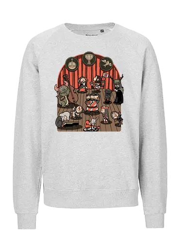 British Comedy Dance - Holy Grail, king arthur, classic, classic movie, movie, movies, comedy, british, british comedy, fun, funny, Music, Dance, white rabbit. Tv Show, Mashup, Adventure, Fantasy, adventure, Meme, Memes, Internet, Ghost, black knight - Fairtrade Sweatshirt