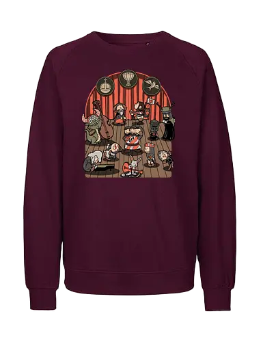 British Comedy Dance - Holy Grail, king arthur, classic, classic movie, movie, movies, comedy, british, british comedy, fun, funny, Music, Dance, white rabbit. Tv Show, Mashup, Adventure, Fantasy, adventure, Meme, Memes, Internet, Ghost, black knight - Fairtrade Sweatshirt